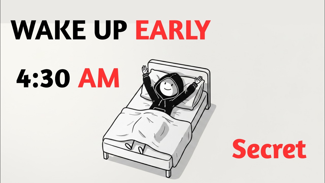 How to Wake Up at 430 AM Every Day | No Motivation Needed | USA - YouTube
