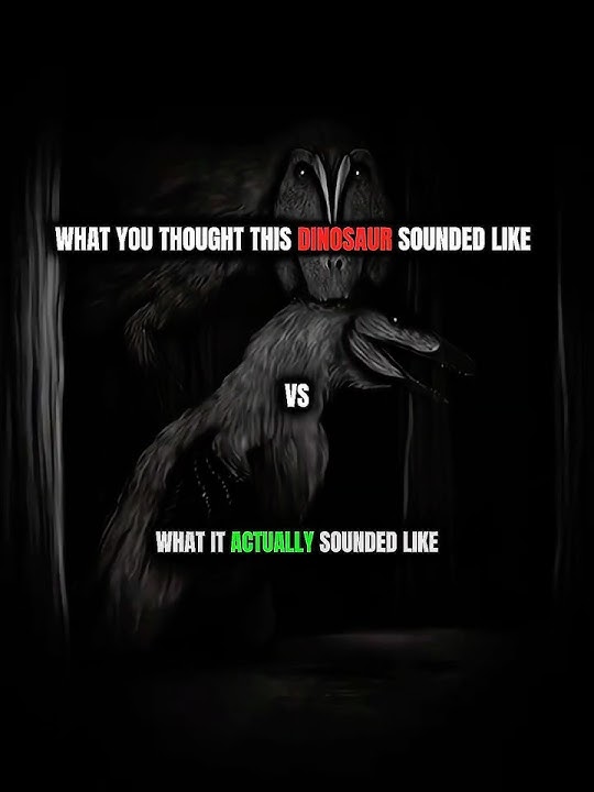 WHAT THE T-REX ACTUALLY SOUNDED LIKE😨 #sehar #prehistoricplanet #dinosaurs #jurassicpark #horror