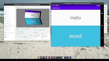 Demo using Android Emulator for Foldables