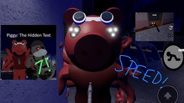 Roblox Piggy Hidden Text Chapter 7 - (All Jumpscares)