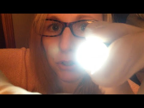 ASMR Mini Vid | Gloves, Light, Whisper