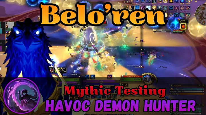 Belo'ren Mythic Testing Footage | Aldrachi Havoc DH | Midnight Beta