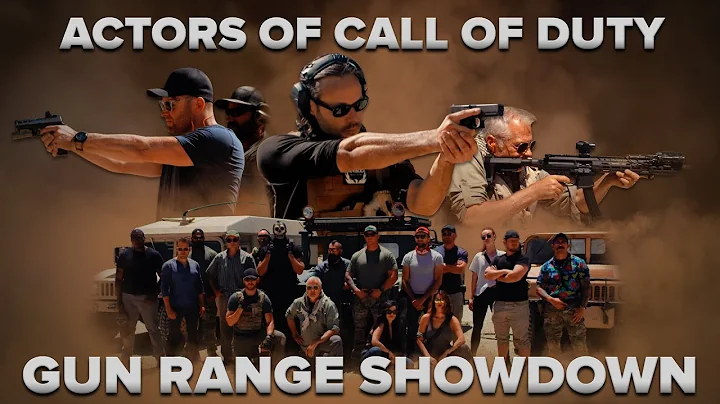 EPIC CALL OF DUTY ACTORS IRL MEET UP