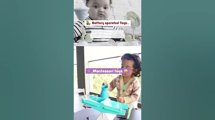 Making the Switch: Montessori Toys vs Electronic Toys for Toddlers  #curiouscub #parenting