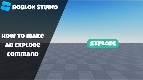 How to make an Explode Command in Roblox! (Roblox Scripting Tutorial 2023!)
