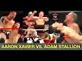 Aaron xavier vs adam stallion  21724