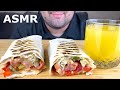 ASMR Homemade Shawarma with Sausage Mukbang + Recipe  (Eating &amp; Cooking Sounds) 먹방