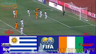 Uruguay contre Côte d'Ivoire |  Match amical international |  Flux de correspondance
