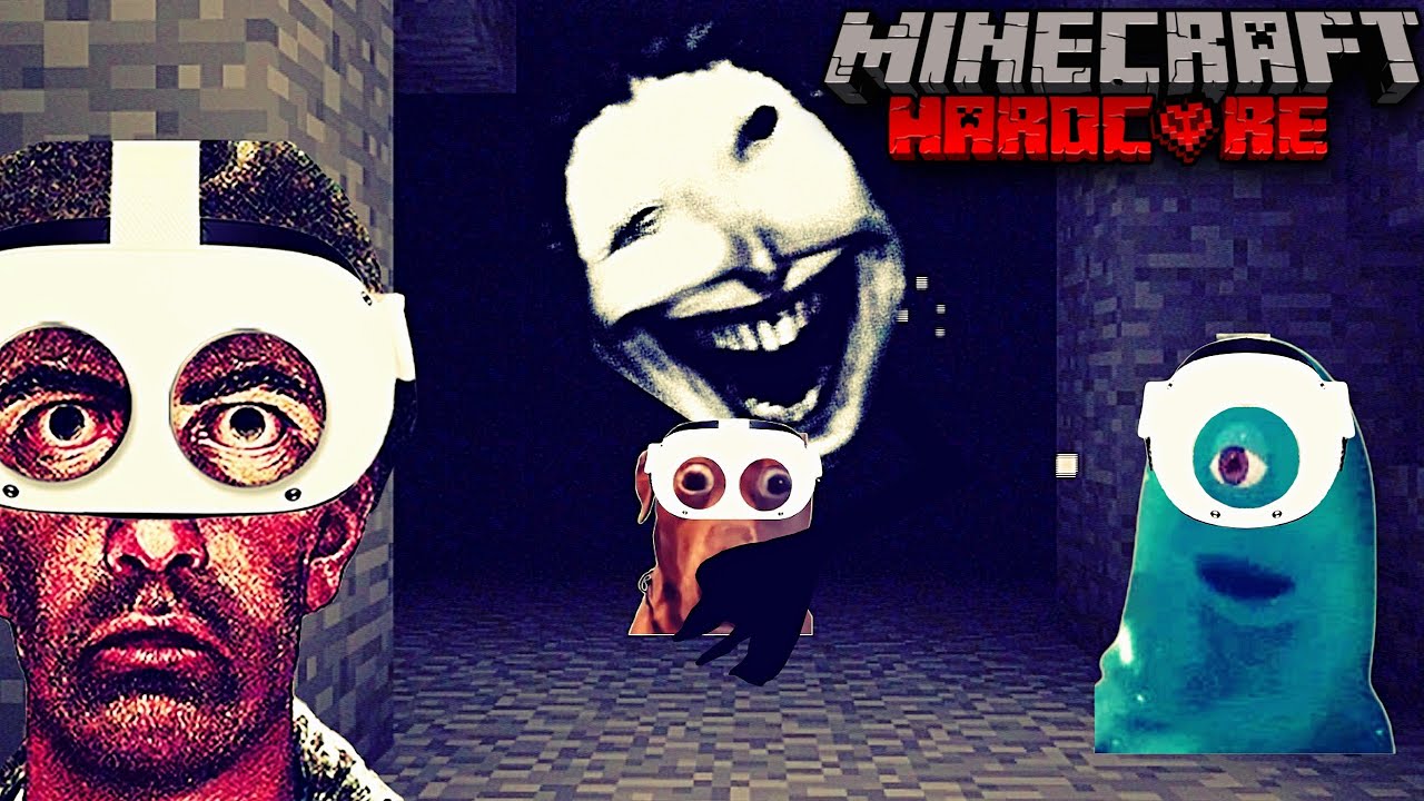 3 idiots Survive Every ARG Horror Mod In Minecraft VR (Portrait) - YouTube