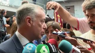 Urkullu señala 'el acuerdo entre diferentes' en Navarra