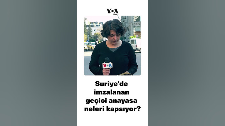 Suriye'de imzalanan geçici anayasa neleri kapsıyor?