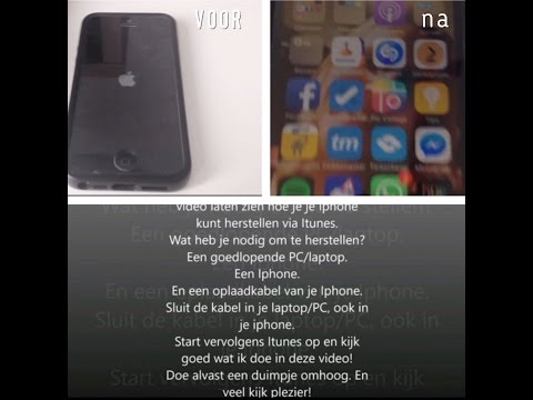 Video: Hoe Om ITunes Te Herstel