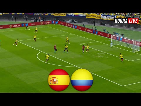 بث مباشر مباراة إسبانيا ضد كولومبيا اليوم كأس العالم للشباب تحت 20  