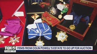 Nearly 400 items from Colin Powell’s estate go up for auction | FOX 5 DC