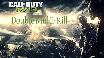 Double Multi-kill Type-95 MW3