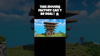 Giant Moving Factory using only Create Mod ⚙️| #createmod