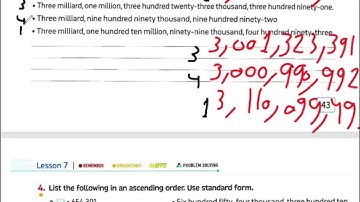 Math Grade 4 Unit 1 Lesson 7