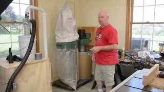 Harbor Freight 2HP Dust Collector Modification Overview