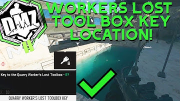 MW2 DMZ LOCATION FOR THE "QUARRY WORKERS LOST TOOLBOX KEY" *NEW*