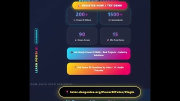 TutorGeniee Power BI AI Learning Platform;
