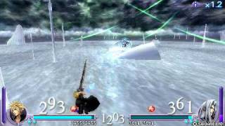 DISSIDIA FINAL FANTASY:EPIC BATTLE CLOUD VS SEPHIROTH