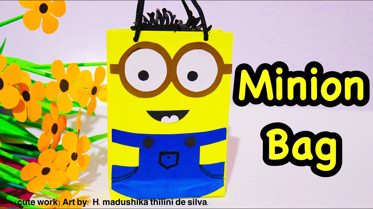 DIY - How to make MINION bag 