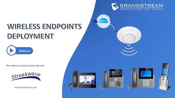 Grandstream Networks Webinar - Cloud Management of APs and how it can help your VoIP deployments