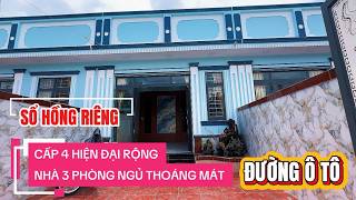 Nhà Cấp 4 Phước lâm - 5x25 -3 Phòng ngủ - hướng Tây - sổ hồng riêng