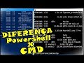 Veja Algumas Das Principais Diferenças do Windows PowerShell Para o (CMD Prompt de Comando)