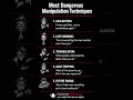 Most Manipulative Techniques #darkpsychology #quotes #mindset #selfdiscipline #facts #stayfocused