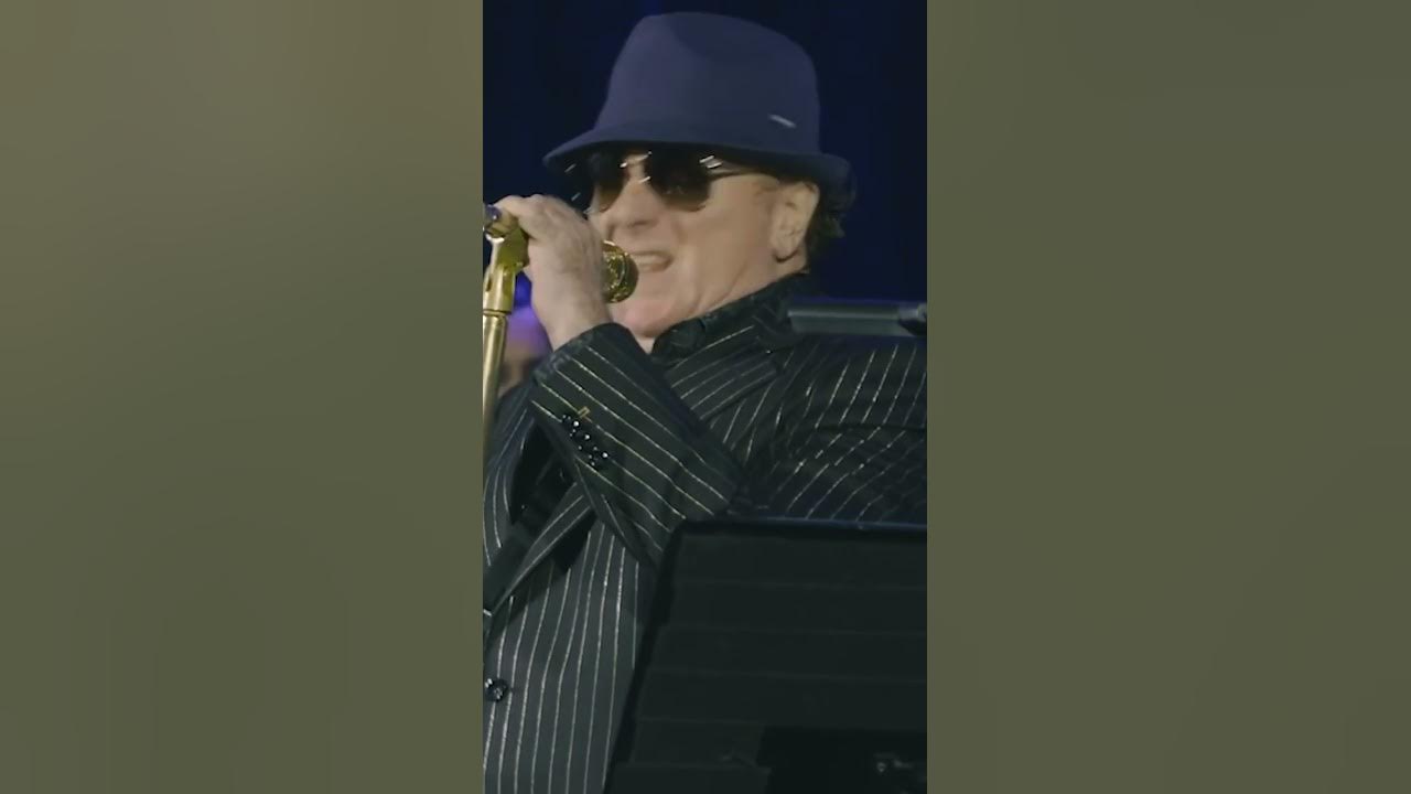 Van Morrison performing Bring It On Home To Me live at Porchester Hall, London in 2017.