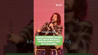 Jackson Rathbone on what Jasper was really thinking when meeting Bella in Twilight