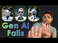 Generative AI Fails - The Most Consistent Thing About It