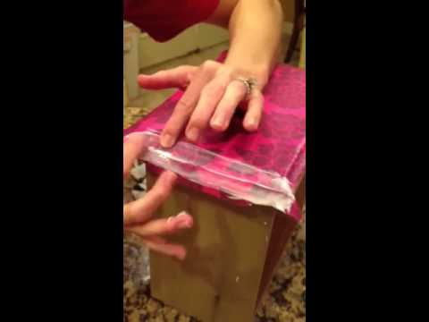 Mod Podge Dresser Drawer Part 1 Youtube