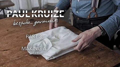 Making a Shirt: 1 by 1   Paul Kruize Tailoring Jea...