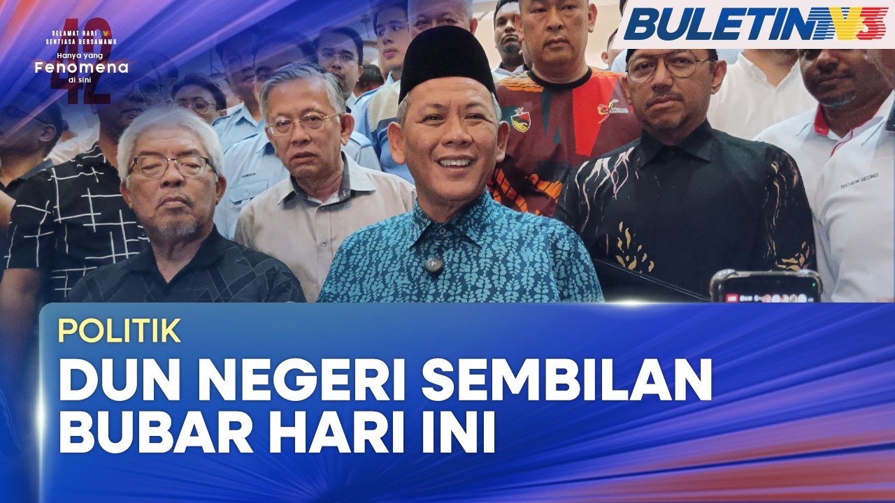 POLITIK | Dun Negeri Sembilan Bubar Hari Ini - Aminuddin