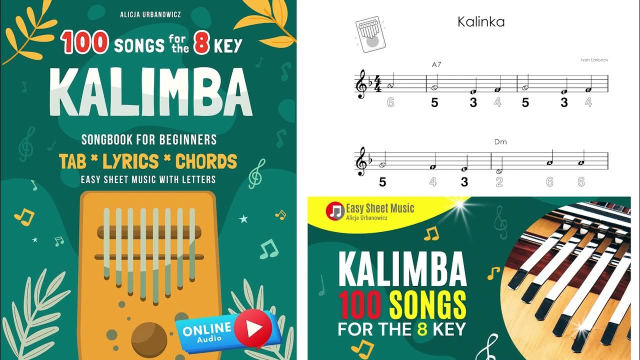 5 Easy Kalimba Beginner Songs Tutorial & Tabs — KALIMBA CLASSES