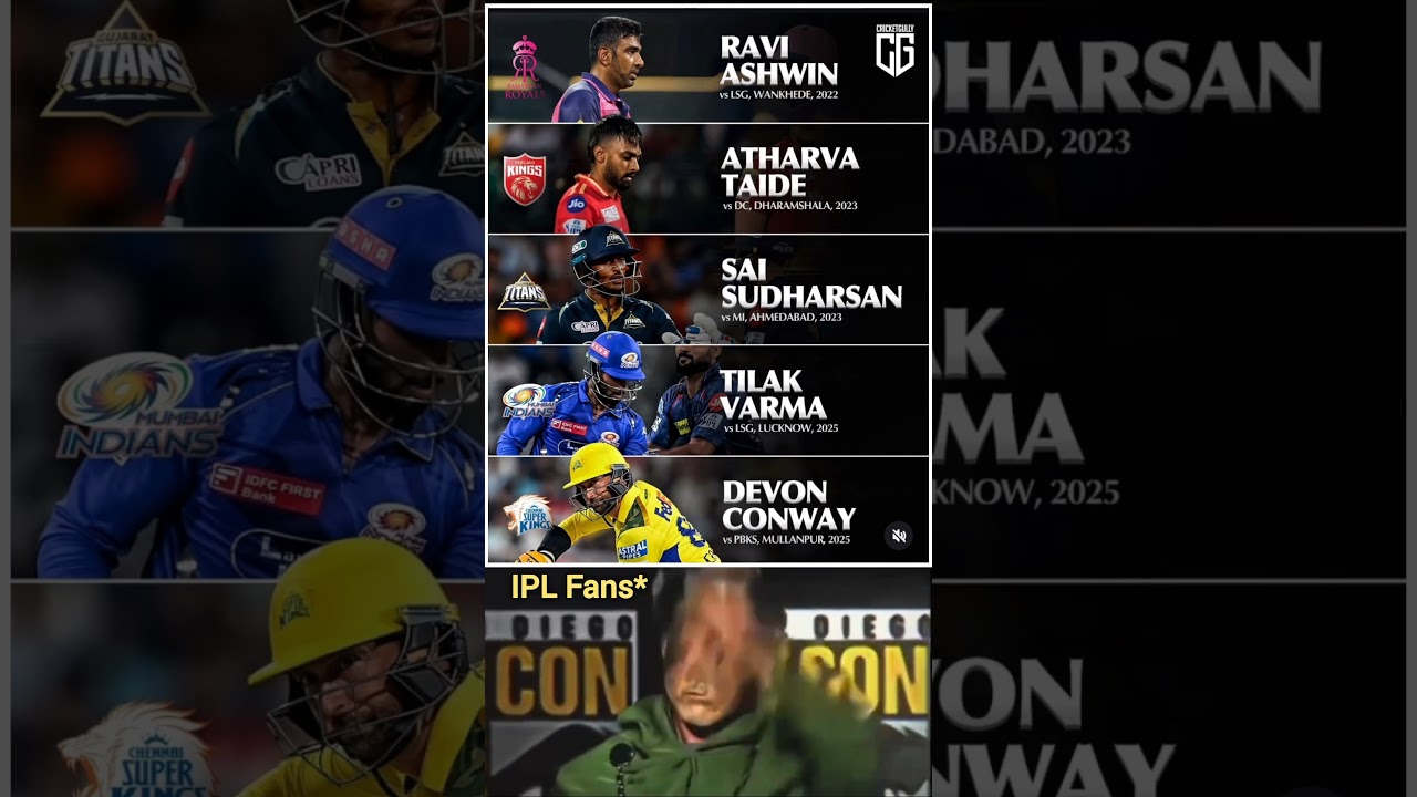 Retired out in IPL since 2022
