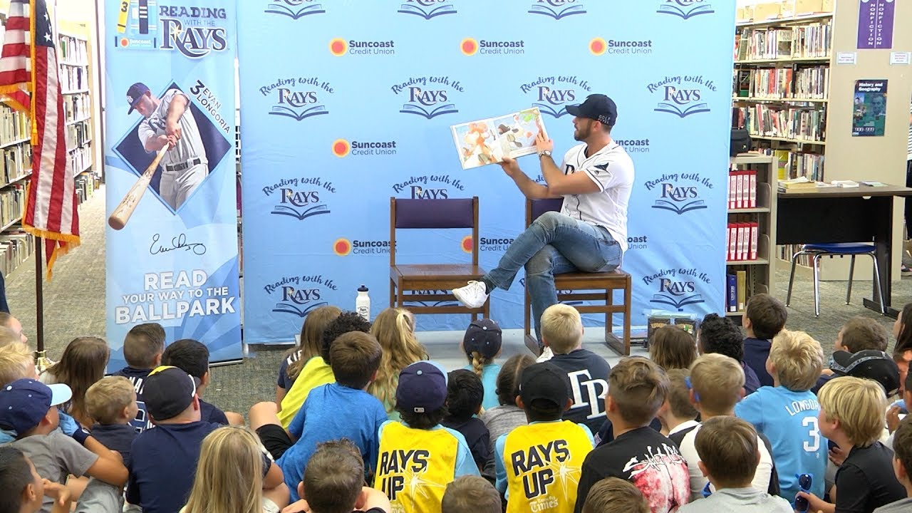 Reading With The Rays Manatee County 2017 YouTube Reading with the rays manatee county 2017 youtube