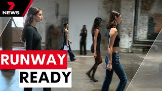 Models line up competing for a spot on Australia's biggest stage | 7 News Australia
