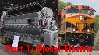 How EVERY TYPE Of Diesel Locomotive Works! (Part 1)