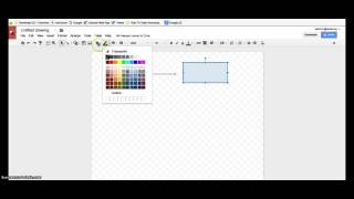 Using Google Draw for Mind Maps