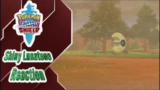 Shiny Lunatone! Pokemon Sword & Shield!