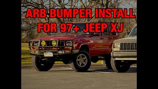 Match Highlights ARB bumper install for 97+ XJ Jeep