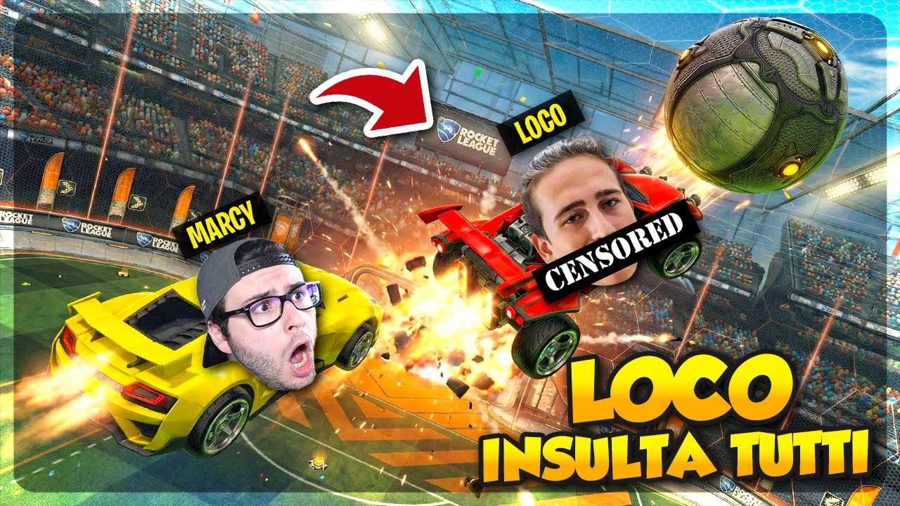LOCO INSULTA LE MADRI DI TUTTI! - ROAD TO CHAMPIONS Rocket League