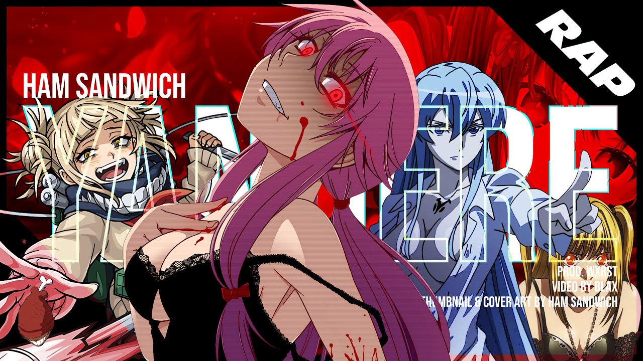 YANDERE ANIME GIRLS RAP | 