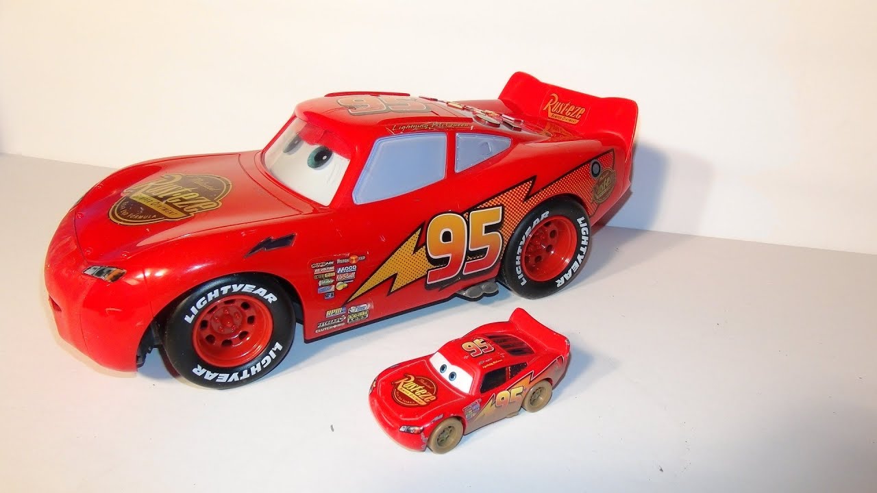 Lightning McQueen Talking Vibrating Plush Untested Disney Pixar