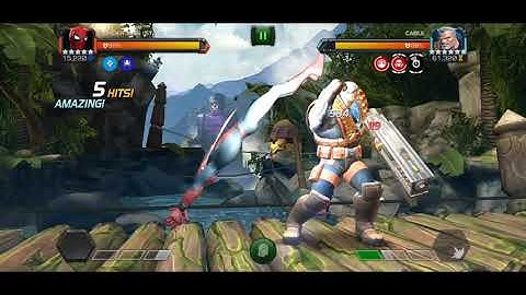 Cavalier Red Goblin Event Cable One shot Mcoc