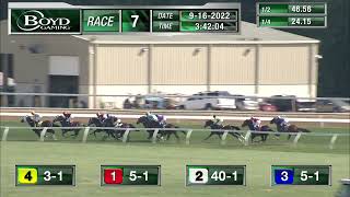 RACE 7 PROGRAM 9 16 2022