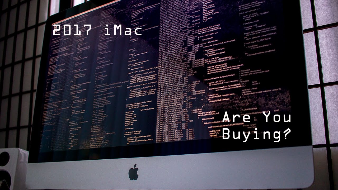 2017 iMac Buying Guide - YouTube